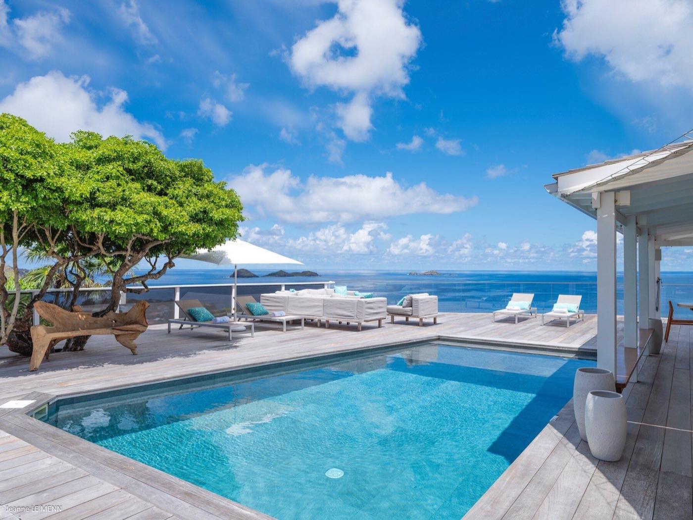 Piscine & vue mer panoramique